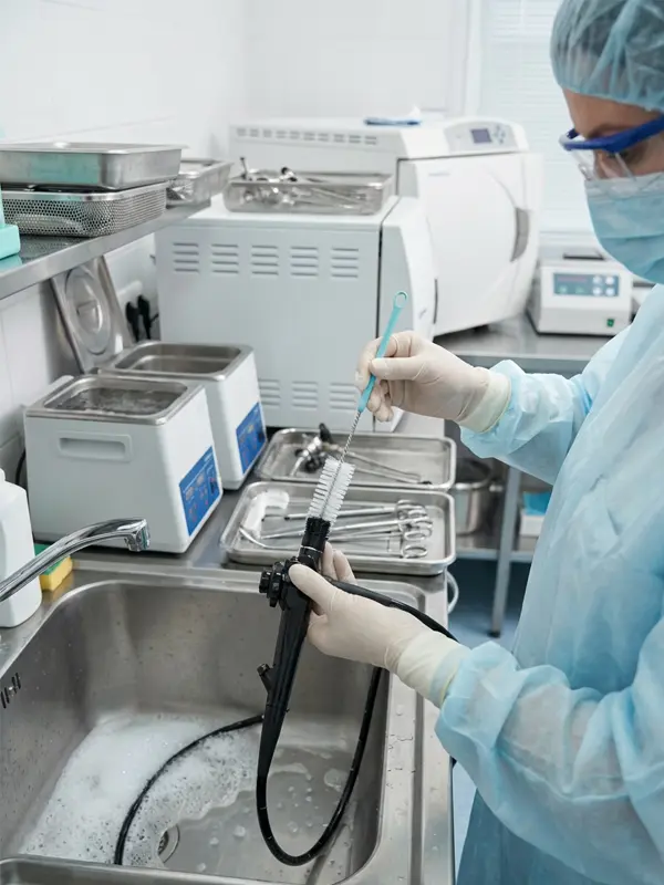 Brosse pour endoscope